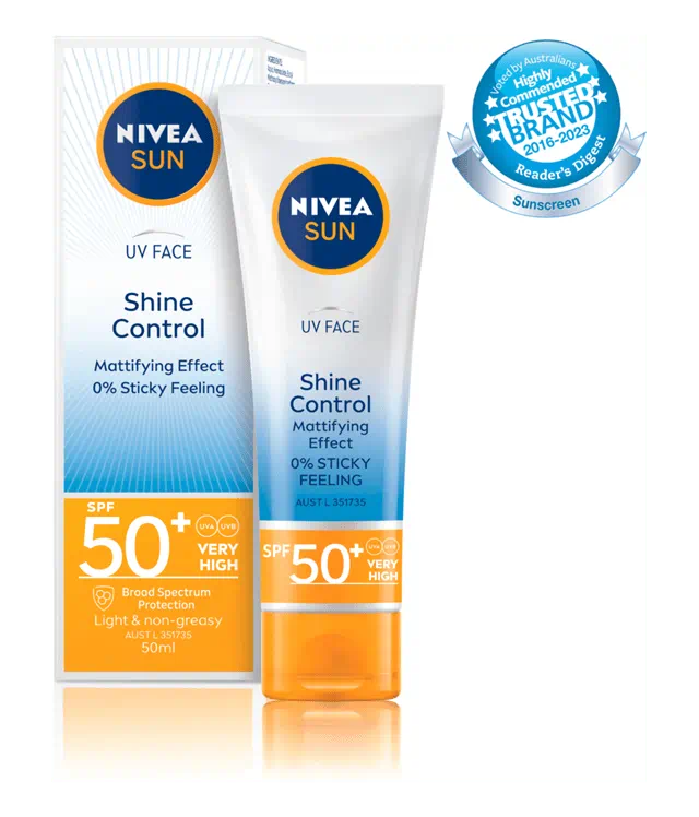 Nivea Sun UV face shine control 50ml